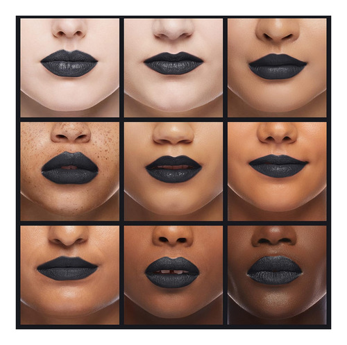 Labial Maybelline Color Sensational Pitch Black 845 845 Pitch Black