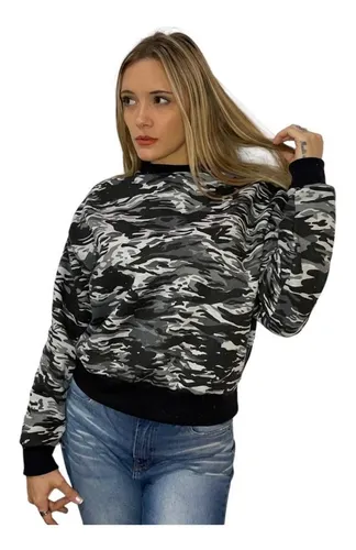 Buzo Hoodie Estampado De Frisa Con Capucha / Hombre - Mujer