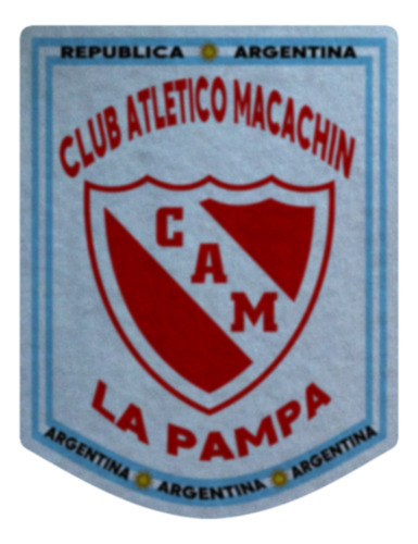 Parche Coleccion Atletico Macachin La Pampa