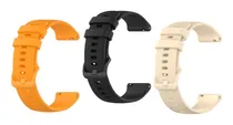 Comprar 3x Pulseiras Silicone Para Pebble Time Round Large u002F Premium