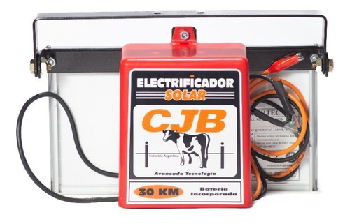 Boyero - Electrificador - Bateria Incluida 30 Km Solar Cjb