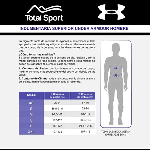 Guia de tallas zapatos under armour online hotsell