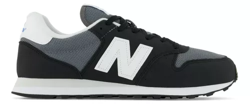 New Balance Hombre 500 Negro Gris | Envío gratis