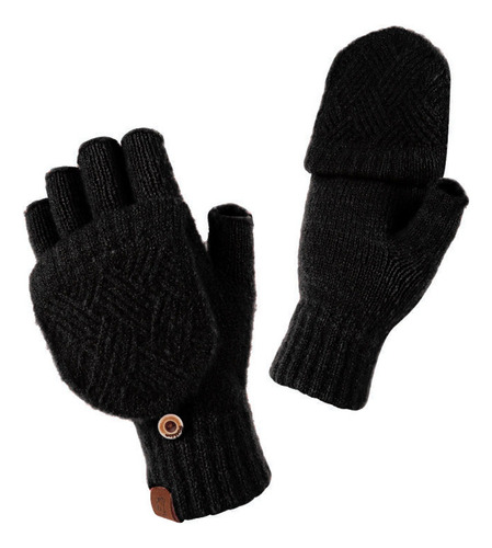 Guantes De Invierno Dedos Descubiertos Para Hombre Y Mujer