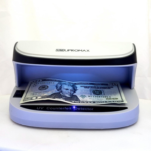 Detector Portatil Led Uv Billete Falso Dolar Euro Negocio $$