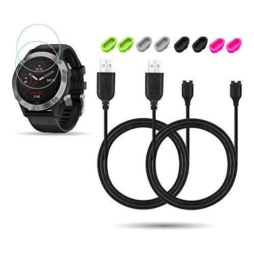 Jiujoja 2pack Para Garmin Fenix 6/6 Pro/ 6 Sapphire/6 Ycw2b