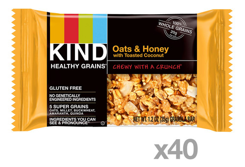 Barras De Cereales Saludables Avena Miel Y Coco Tostado