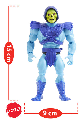 Masters Of The Universa Skeletor Con Comic Mattel (Usado)