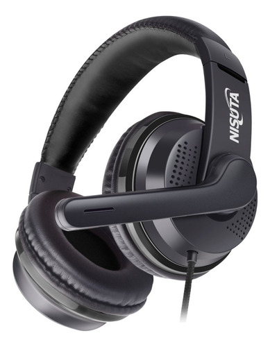 Auriculares Gamer Nisuta Nsaug91 Negro Usb con Microfono