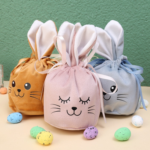 Oreja De Conejo Bonito Con Forma De Conejo De Pascua, Bolsas