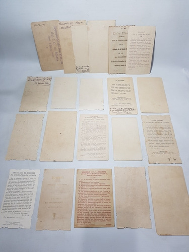 Imagen 2 de 8 de Antiguas Estampas Religiosas 1900 Cromolitografia Mag 58240