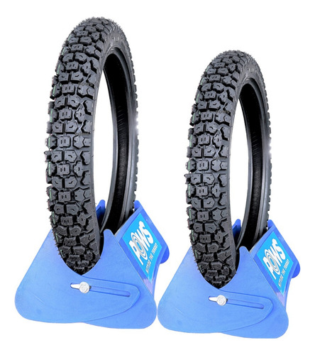 Llantas Pows 4.60-18 Y 3.00-21 Pg08 Dm250 Xpulse200 Vento200