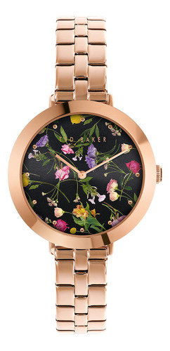 Reloj De Pulsera De Acero Inoxidable Para Mujer En Oro Rosa