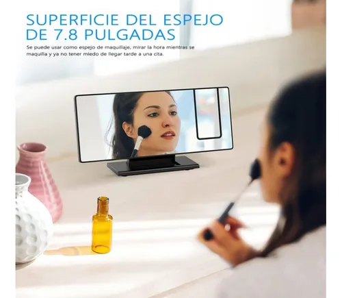 Reloj Despertador Digital Proyección Con Radio Y Proyector