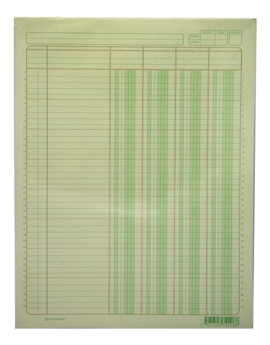 Block Tabular 4 Columnas Con Concepto Euroformas Er0120 Cart