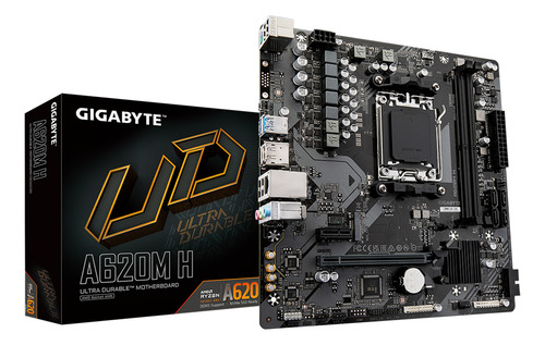 Tarjeta Madre Gigabyte A620m H Am5 2x Ddr5 M.2 Pcie 4.0 Matx