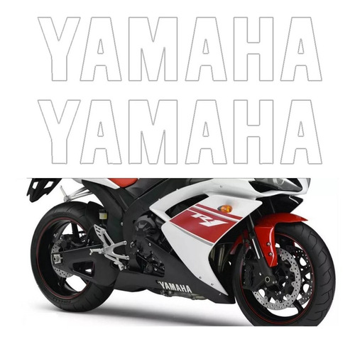 Kit Faixa Adesivo Spoiler Para Yamaha R1 2008 14169