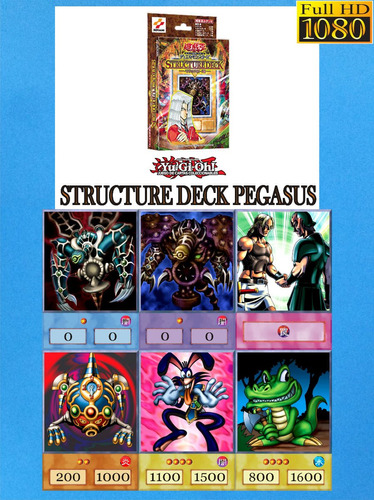 Yugioh Deck O Baraja Pegasus 54 Cartas Version Anime Oricas