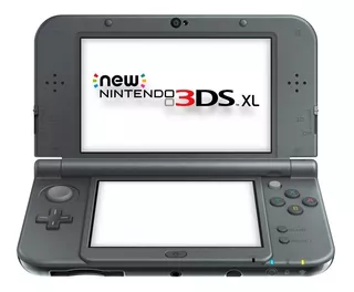 Nintendo New 3DS XL Standard cor preto-metálico