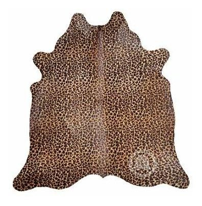 Jaguar Cowhide Rug 5 Ft X 7 Ft 150cm X 210 Cm Animal Print