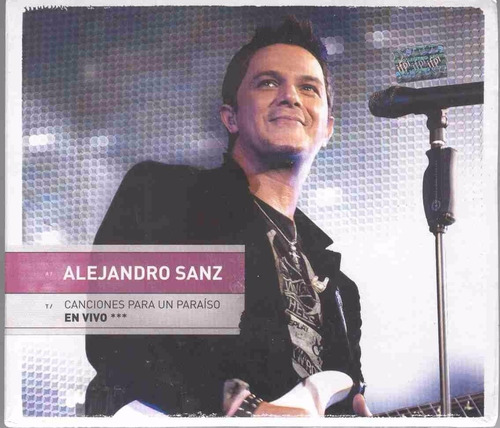 Alejandro Sanz Canciones Para Un Paraiso En Vivo Dvd + Cd