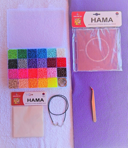 Pack Básico 5 2,6mm 23 Colores Hama/perler/artkal Beads