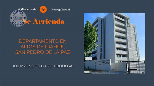 Departamento En Arriendo En Idahue, San Pedro De La Paz