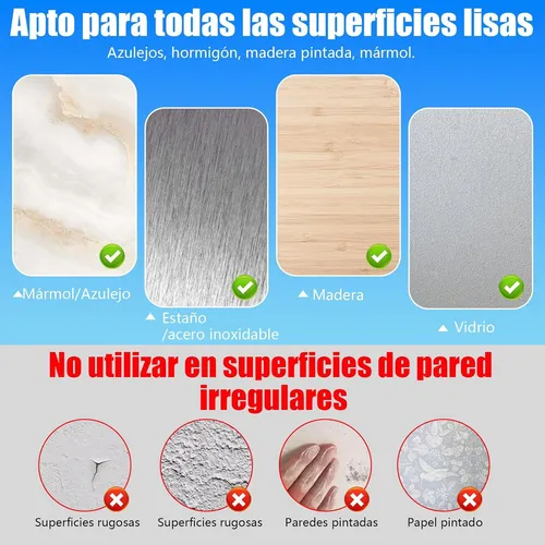Set X20 Pcs Gancho De Pared Portatil Adhesivo Hasta 15 Kg Resistentes Para Colgar Alta Calidad Everest
