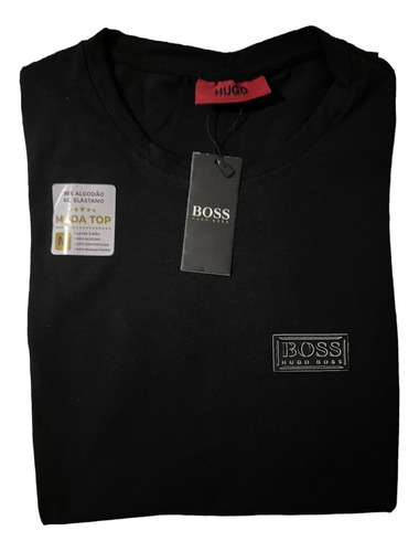 Camiseta Hugo Boss Malha Peruana 40.1 Com Elastano