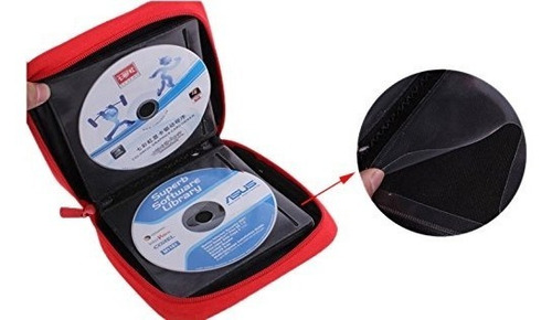 Nuevo Disco Cd Dvd Carpeta Portátil Caja De Almacenami...