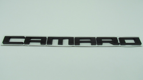 Chevrolet Camaro Emblema Metalico Autoadherible Cajuela Salpicadera  Accesorios Auto Clasico Deportivo Racing Carreras | Meses sin intereses