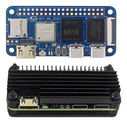 Para Placa Base Banana Pi Bpi-m4 Zero Allwinner H618 Linux P