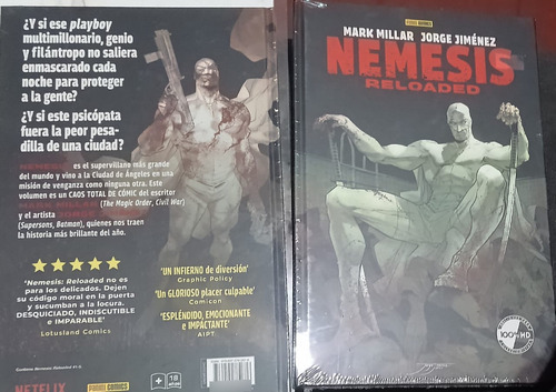 Nemesis Reloaded Pasta Dura Español Editorial Panini