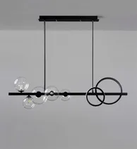 Comprar Luz Led Para Mesa Comedor Base G4 5 Llama Bola Vidrio Altura