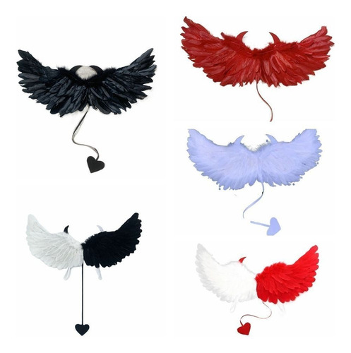 Angel Feather Wing Feather Halloween Party Costume Props