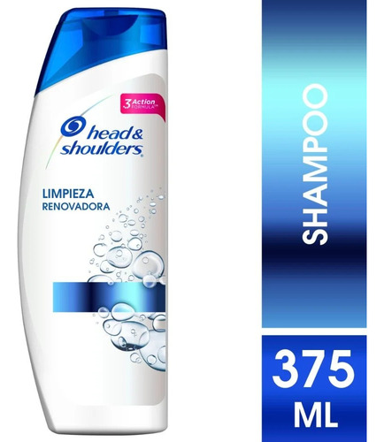 Head & Shoulders Shampoo Limpieza Renovadora 375 Ml