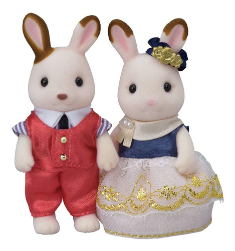 Calico Critters Linda Pareja Conejos Muñecos Stella William