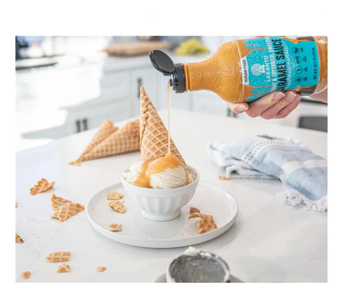 Lakanto, Caramel Sauce, Jarabe De Caramelo Sin AzĂșcar 473ml