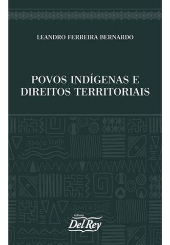 Libro Povos Indigenas E Direitos Territoriais 01ed 21 De Ber