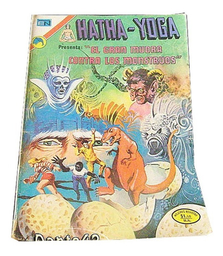 Dante42 Hatha Yoga Comics Antiguo Nº 17 Edit Novaro 1973