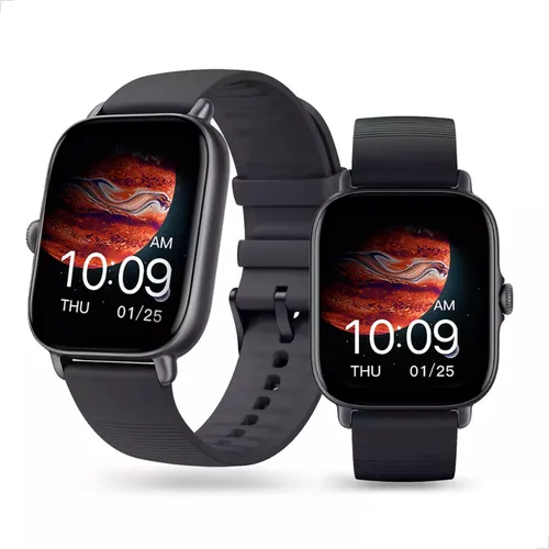 Smartwatch Amazfit Gts 4 Mini A2035 Gps Bluetooth 5 Atm Caixa Preto Pulseira Preto