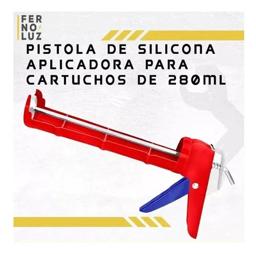 Pistola Aplicadora De Silicona A Cremallera 235mm Emtop