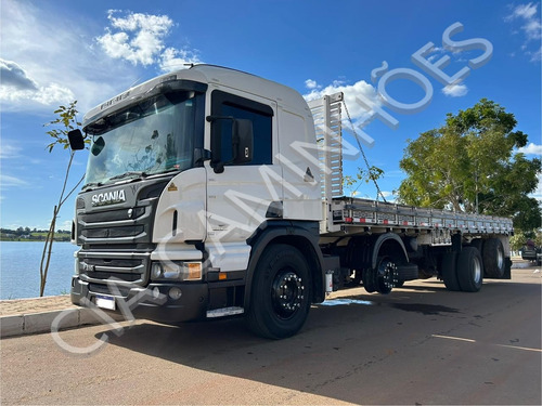 Scania P310 Ano 2014 8x2 Carroceria 9m