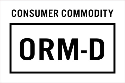 National Marker Corp. Hw26 Consumer Commodity Orm D Hazmat