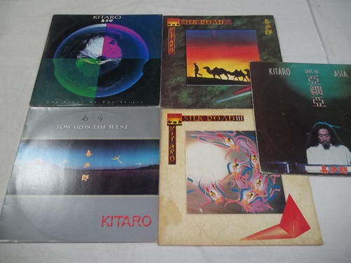 Lp Vinil - Kitaro - 5 Discos