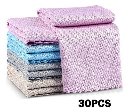 . Paño De Limpieza De Microfibra For Escamas De Pescado 30