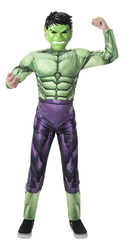 Disfraz Hulk Talla(8-10) Niño Disfraces Americanos Avengers 