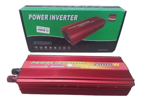 Convertidor De Voltaje 12v A 110v Power Inverter