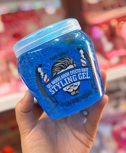 Gel Modelador Efecto Mate Styling Gel Fijación Media 480cc