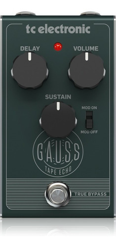 Pedal Para Guitarra - Gauss Tape Echo ¿  Tc Electronic